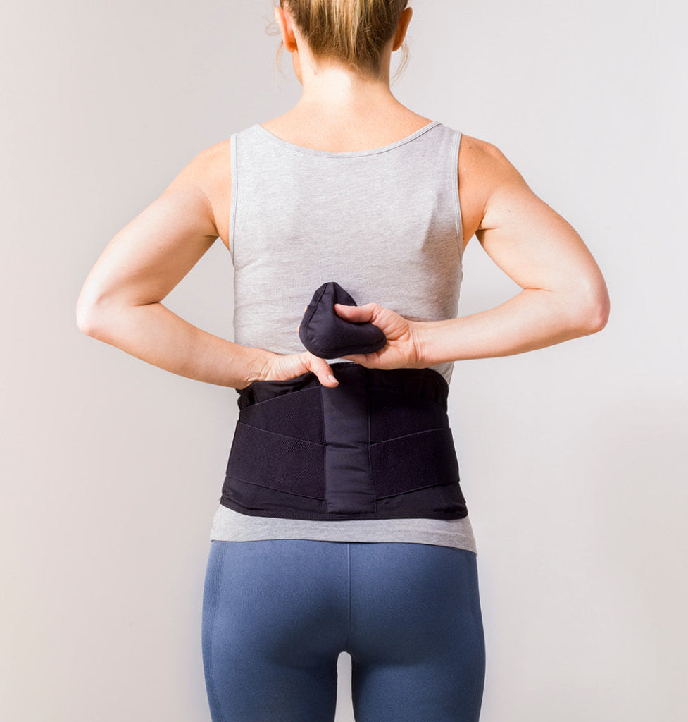 Lower back belt for pain relief